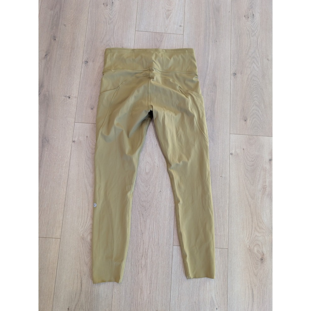 LULULEMON Fast and Free Tight II 25" Non-Reflective Nulux in Grape Leaf Size 8